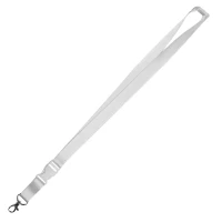 LANY 20 PRO, key lanyard, 20 mm, white