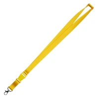 LANY 20 PRO, key lanyard, 20 mm, yellow