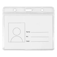 FAIR, id card holder, transparent