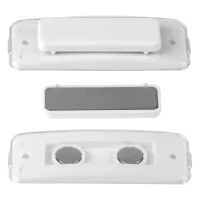IDENT, id card holder with magnet, transparent