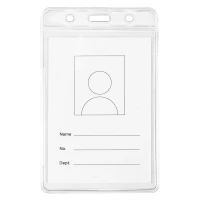 JOURNAL, id card holder, transparent