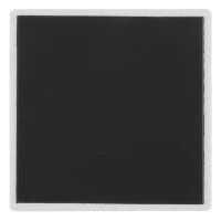 MEMO SQUARE, stoneware magnet, 7 x 7 cm, white