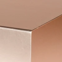 CLARA, self-folding gift box with magnet, gold rose