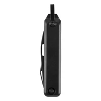BULLET, multifunctional knife, 4 functions, black
