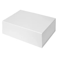 FRIDA, self-folding gift box with magnet, white