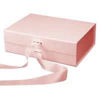 GRACE, samosklopiva poklon kutija sa magnetom, roze