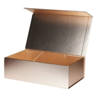 HELEN, Selbstfaltende Geschenkbox mit Magnet, Rosegold