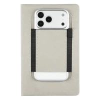 CEYLON, phone pocket a5 notebook, gray
