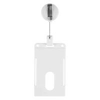 ACCESS, id holder, white