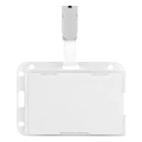 DUTY, id holder, transparent