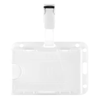 DUTY, id holder, transparent