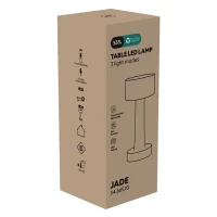 JADE, led table lamp, black