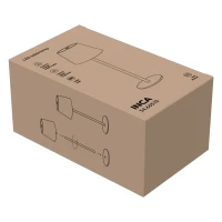 INCA, led stona lampa, crna