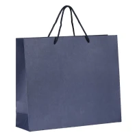 IRIS, Papiertasche, 170 g/m2, Blau