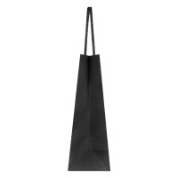 IRIS, Papiertasche, 170 g/m2, Schwarz