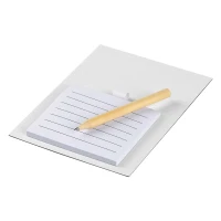 SNAP, note set with magnet, white