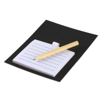 SNAP, note set with magnet, black