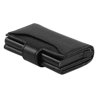 TICKET, wallet with rfid protection, black
