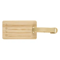 TRIP, travel bag id card, beige