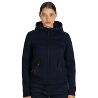 CAMERON LADY, Damen-Hoodie mit Reissverschluss, 380 g/m2, Blau
