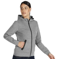CAMERON LADY, women’s hooded sweatshirt, 380 g/m2, ash