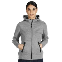 CAMERON LADY, women’s hooded sweatshirt, 380 g/m2, ash