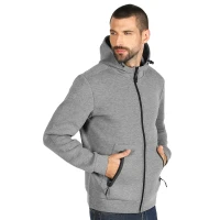 CAMERON, Kapuzenpullover, 380 g/m2, Asche