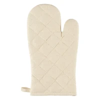 MUFFIN GLOVE, oven mitten, off white