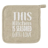MUFFIN PAD, potholder, beige