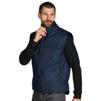TEN VEST, Arbeitsweste, Blau