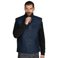 TEN VEST, Arbeitsweste, Blau