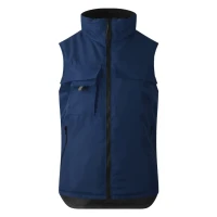 TEN VEST, Arbeitsweste, Blau