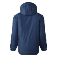 TEN JACKET, workwear hooded jacket, blue