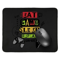 CLICK PAD, Mausmatte, Schwarz