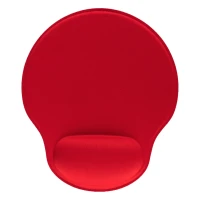 ROUND PAD, Mausmatte, Rot