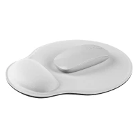 ROUND PAD, Mausmatte, Weiss