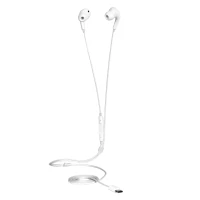 PIN, earbuds, white