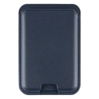 BECCO, magnetic card holder for mobile phone, blue
