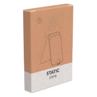 STATIC, Kartenhalter und Handyhalter mit Magnet, Schwarz