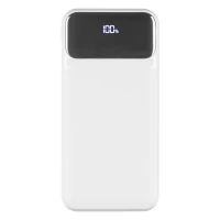 CONNECTOR, pomoćna baterija, 10.000 mah, bela