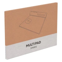 MULTI PAD, Mausmatte und kabelloses Ladegerät, 15W, Grau