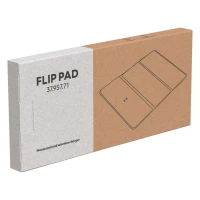 FLIP PAD, Mausmatte und kabelloses Ladegerät, 15W, Beige