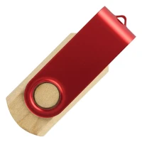SMART WOOD 3.0, usb flash memory, red
