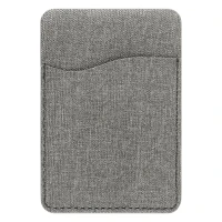 POCKET PRO, card holder for mobile phone, gray