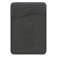 POCKET PRO, card holder for mobile phone, black