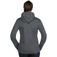RIDER WOMEN, ženska softshell jakna sa kapuljačom, tamno siva