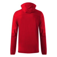 RIDER, hooded softshell jacket, red