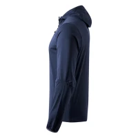 RIDER, Herren SoftshellJacke mit Kapuze, Blau