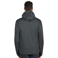 RIDER, softshell jakna sa kapuljačom, tamno siva