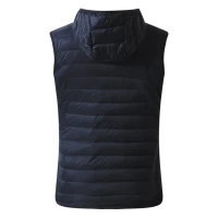 JET WOMEN, Damen Winterweste mit Kapuze, Blau